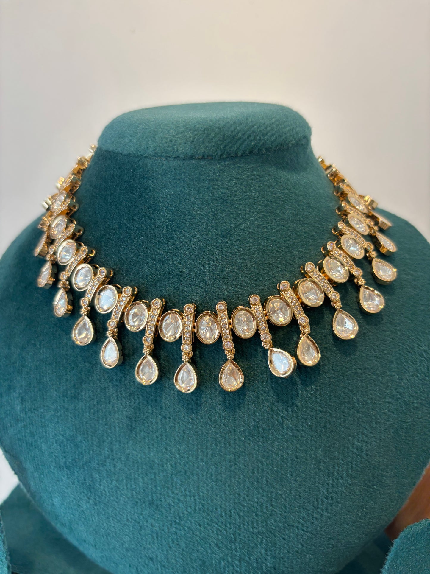 Mahin Polki Necklace Set