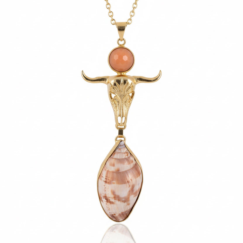 Glam Taurus Pendant Chain