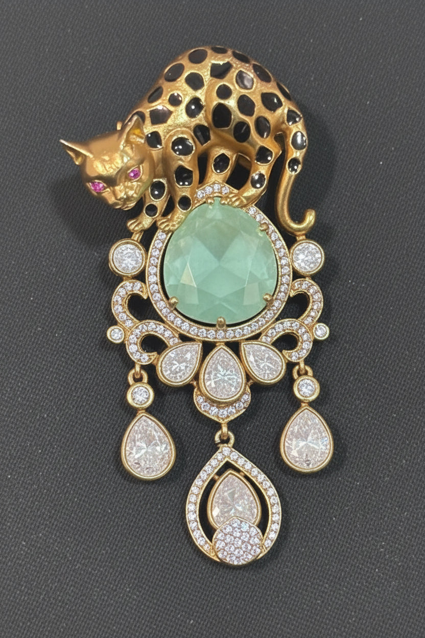 Mint Velox Brooch