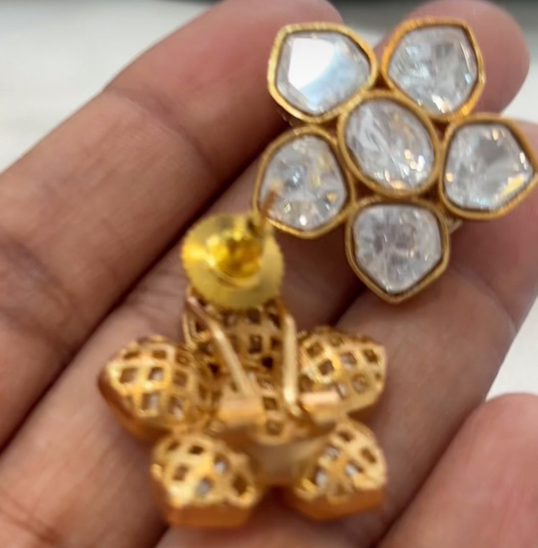 Basanti polki choker