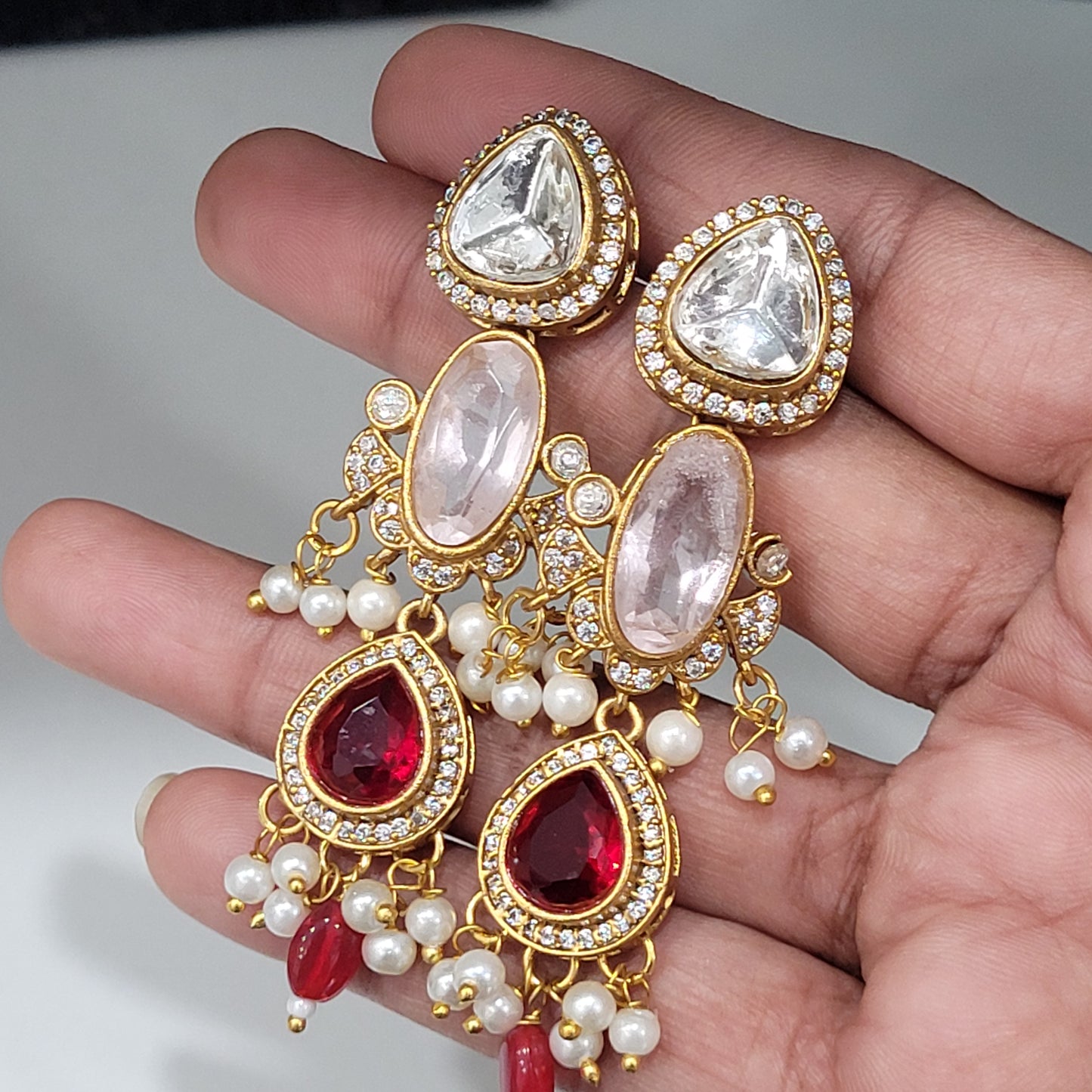 Rani multi-layer necklace set