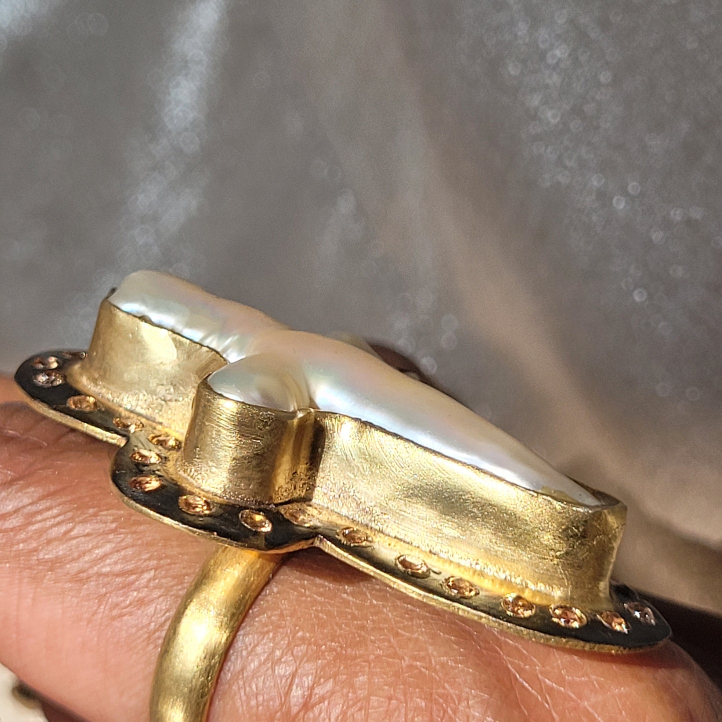 Glam Holy Baroque statement ring