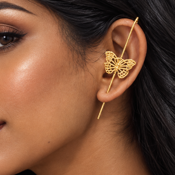 Glam Butterfly EarCuffs