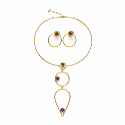 Glam Damsel Necklace Set
