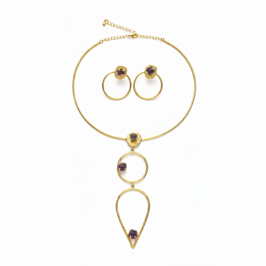 Glam Damsel Necklace Set