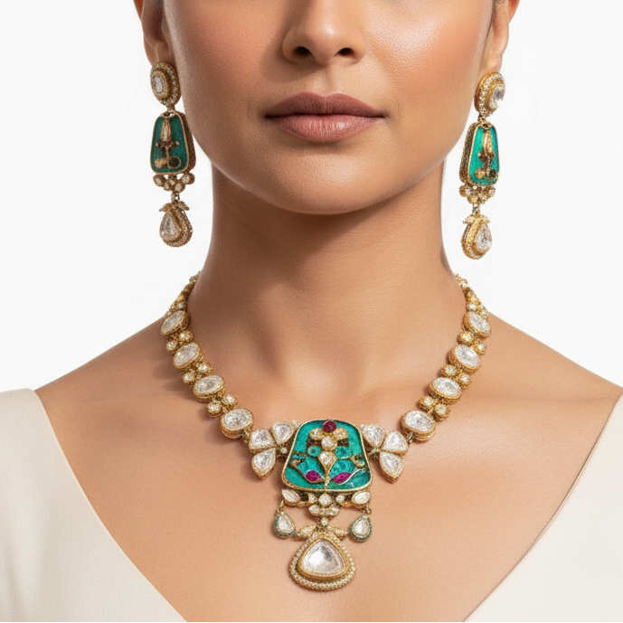 Neelima Necklace Set