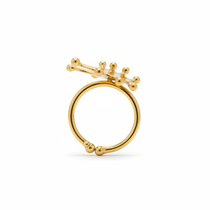 Glam Tribal Moonlight Ring