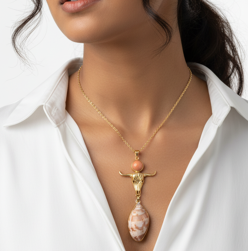 Glam Taurus Pendant Chain