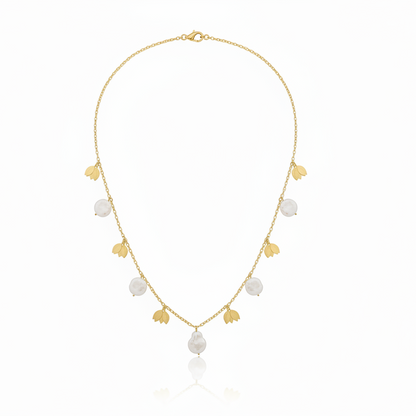 Ami Pearl Charm chain