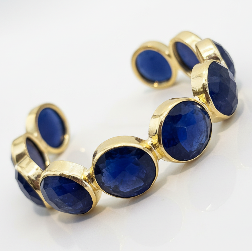 Royal Blue Kiran Hand cuff