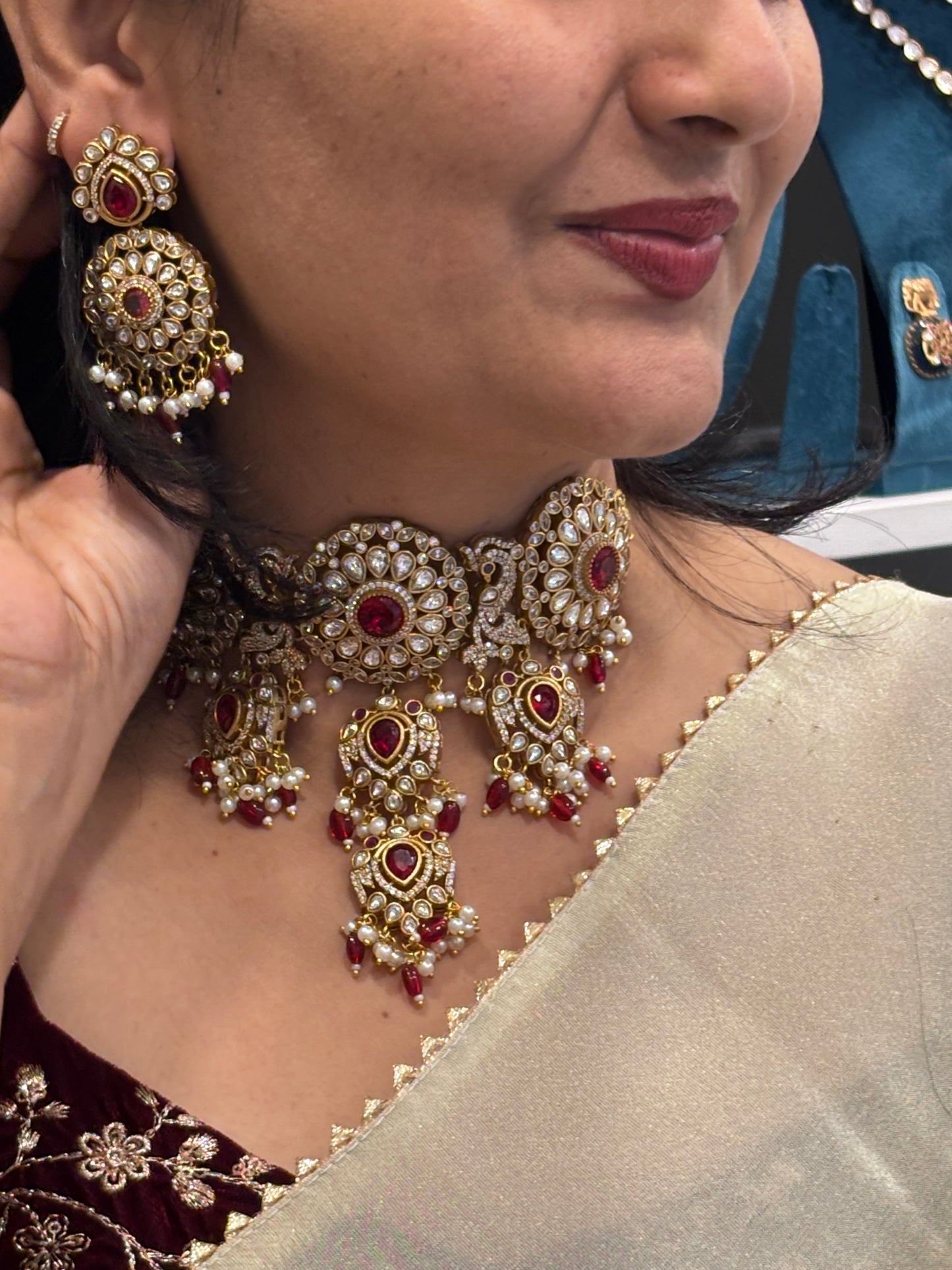 Morni Bridal Choker set