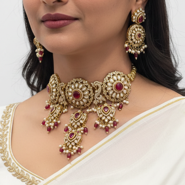 Morni Bridal Choker set