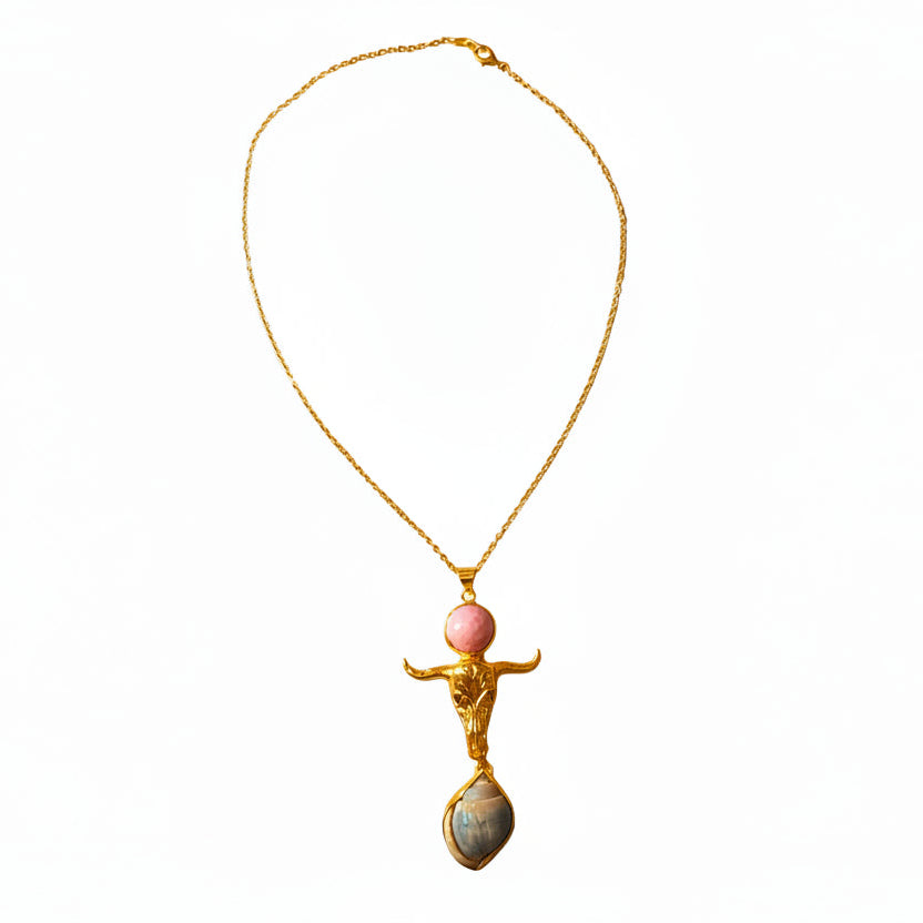 Glam Taurus Pendant Chain