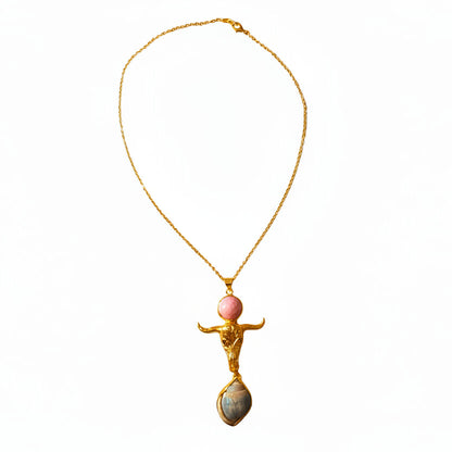 Glam Taurus Pendant Chain