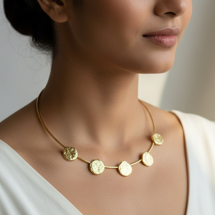 Glam Treasure Hasli Necklace