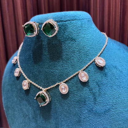 Kriti Polki Necklace Set