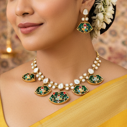 Trefali Necklace Set