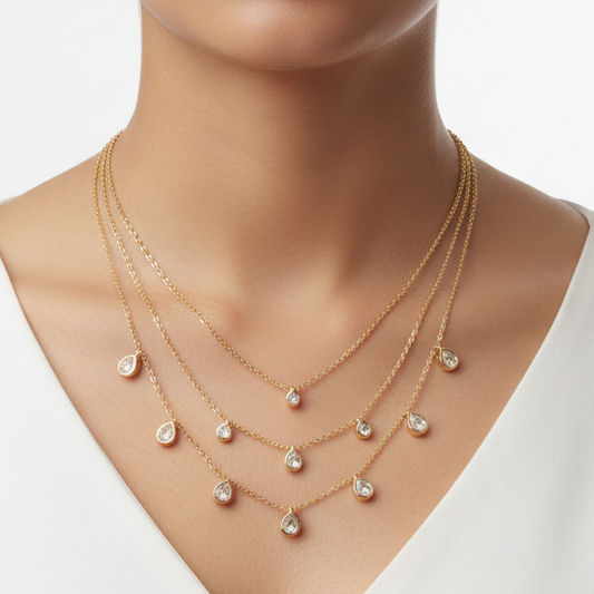 Zoya layered necklace