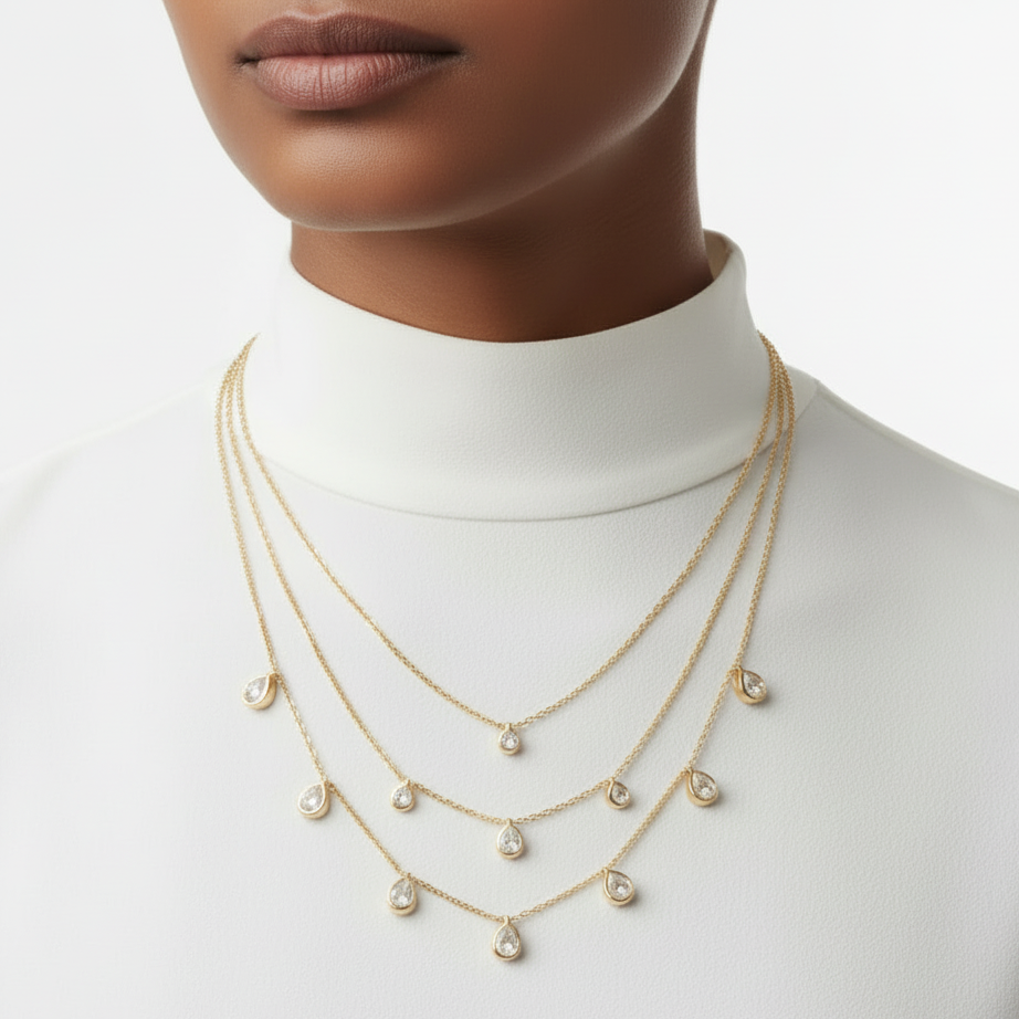Zoya layered necklace