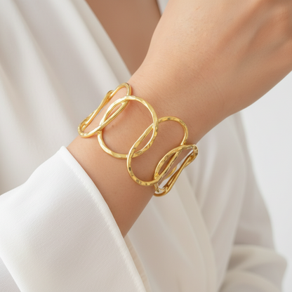 Laura Link Handcuff Bracelet