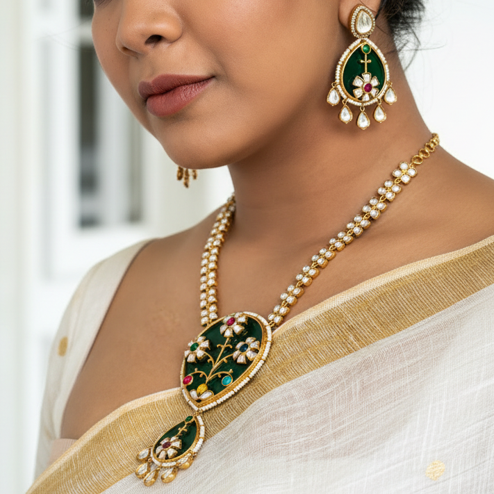 Guldasta Necklace Set