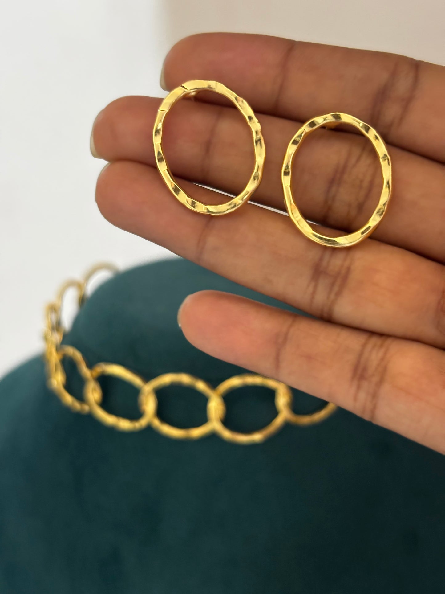 Glam Link Choker set