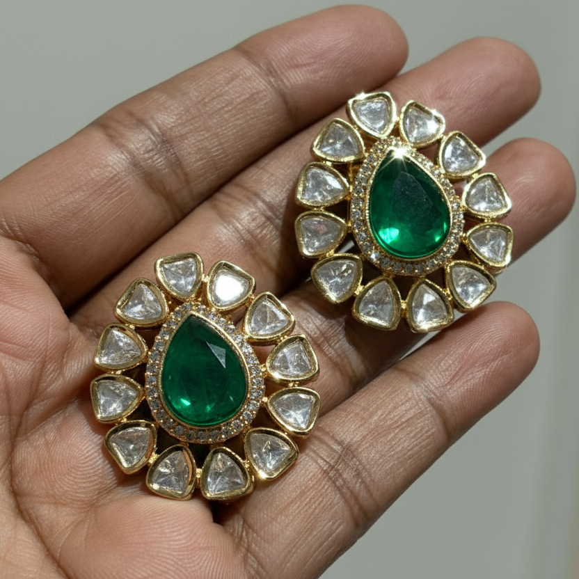 Manvi Polki Necklace Set