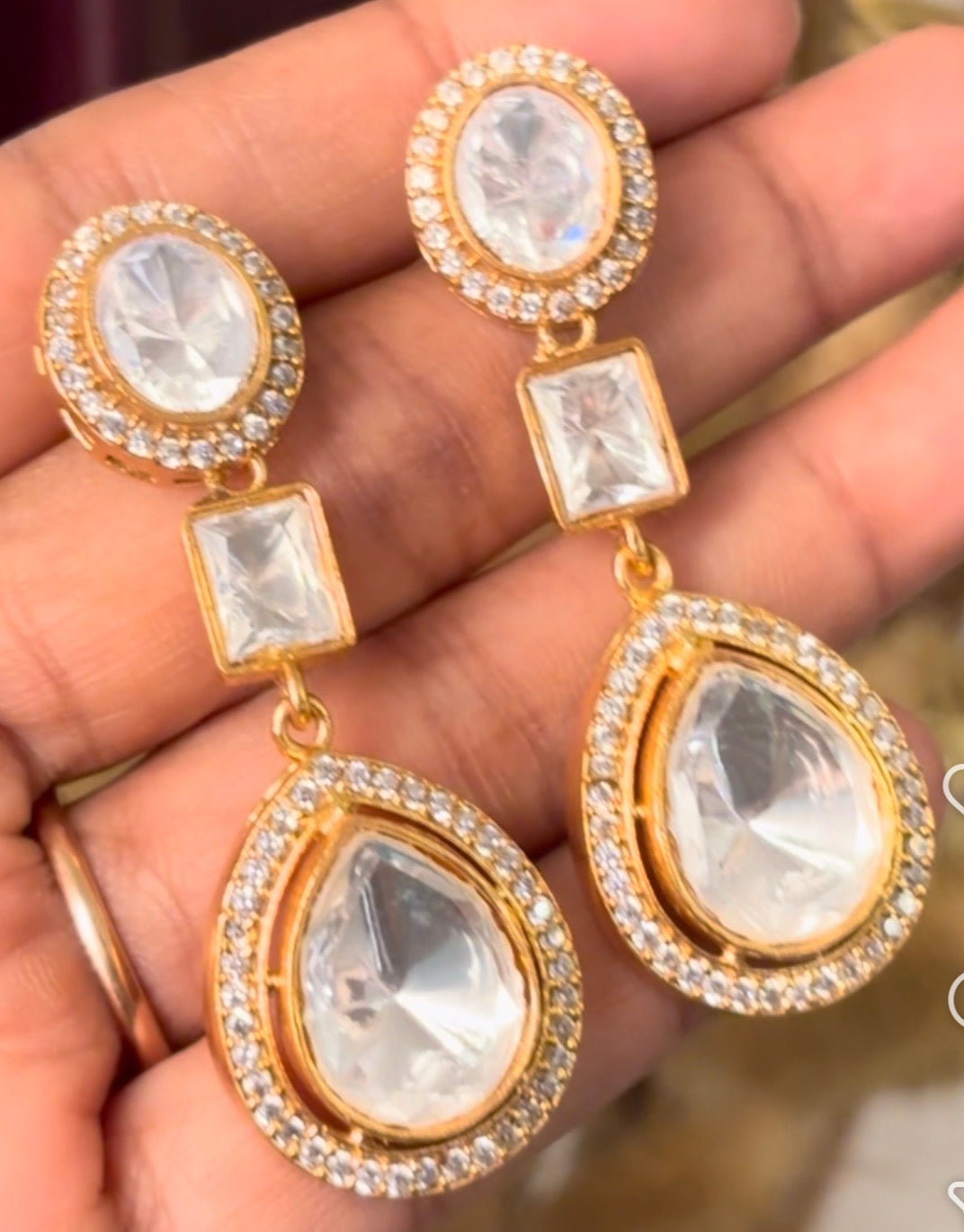 Opera Polki Necklace Set