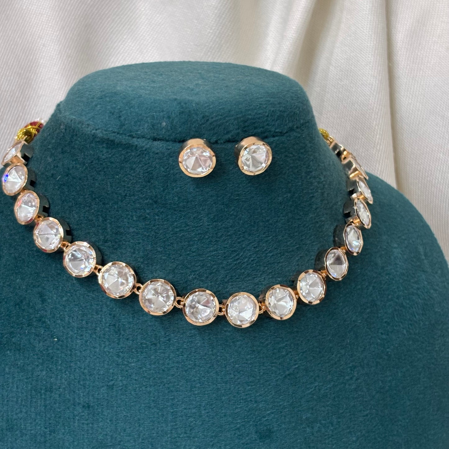 Parul Polki Necklace Set