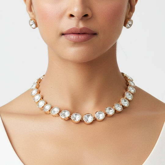 Parul Polki Necklace Set