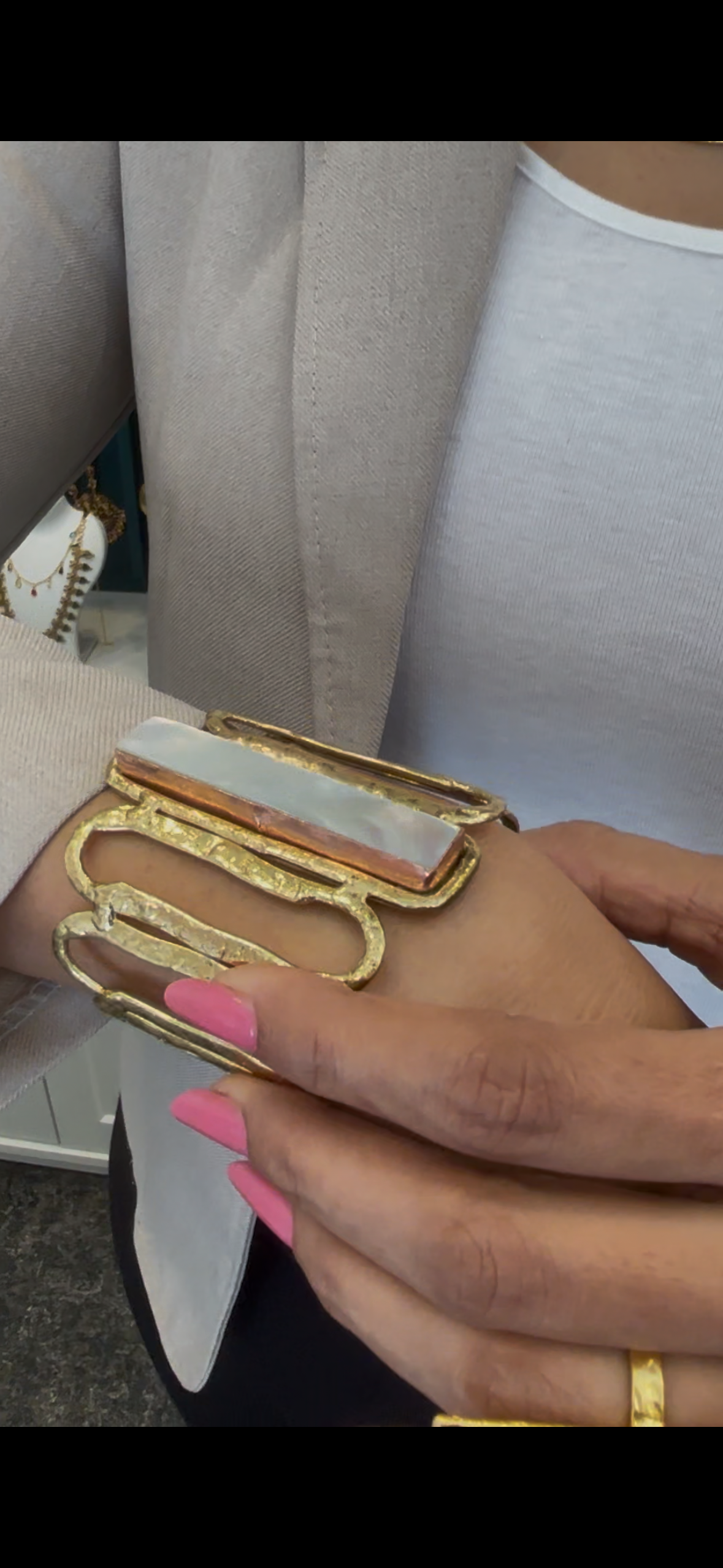 Luna Handcuff Bracelet