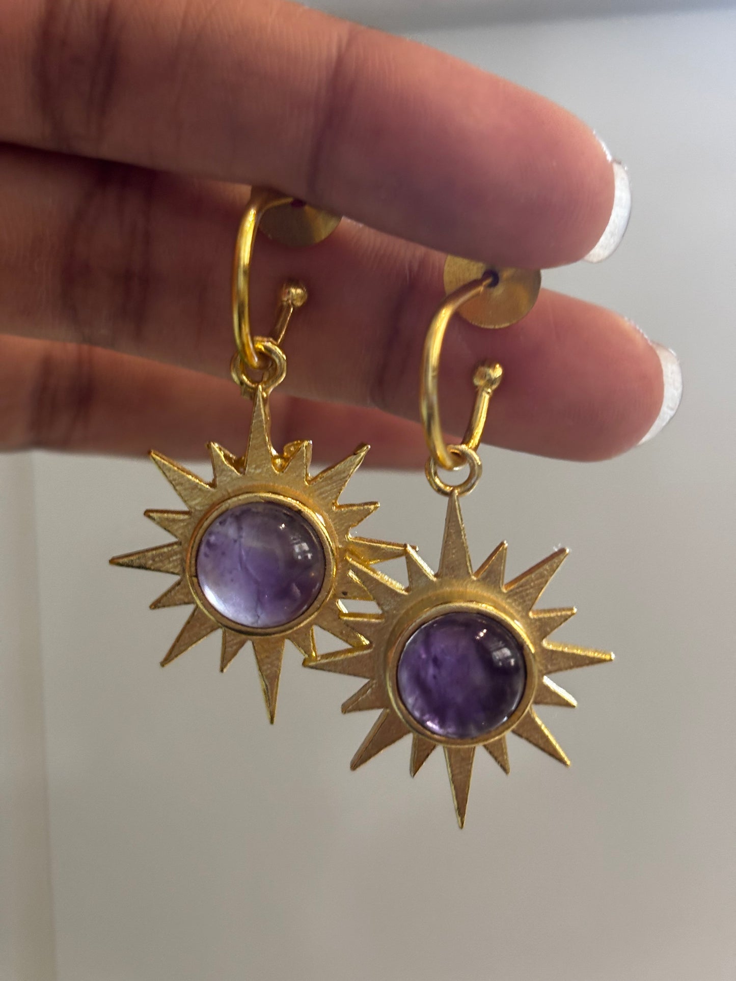 Glam SunCharm Necklace set
