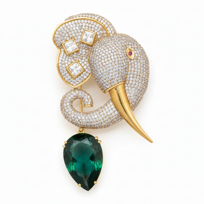 Mint Tuska Brooch