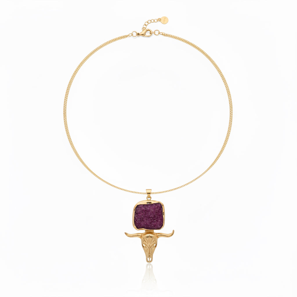 Glam Bovine Pendant chain