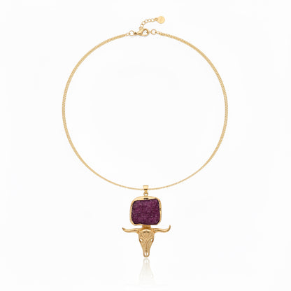 Glam Bovine Pendant chain