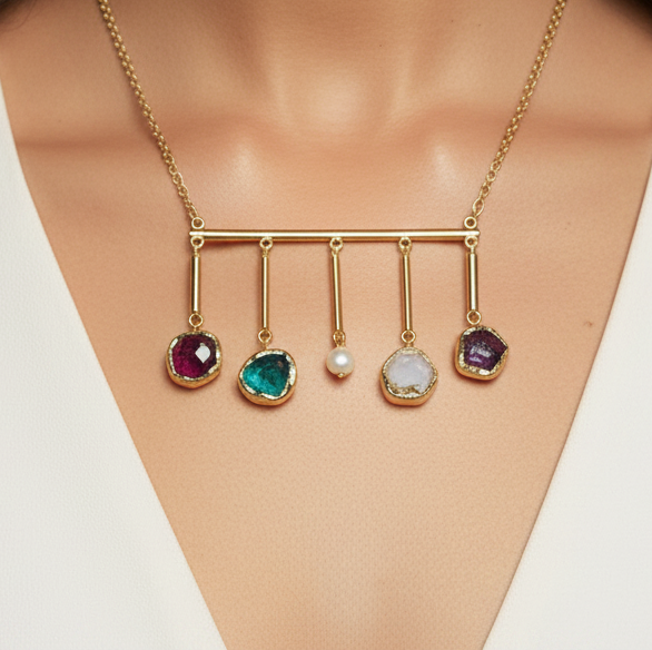 Glam - Elina pendant chain