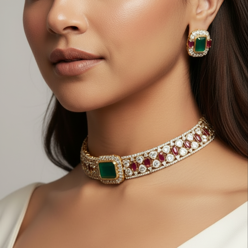 Yamini Polki Choker set