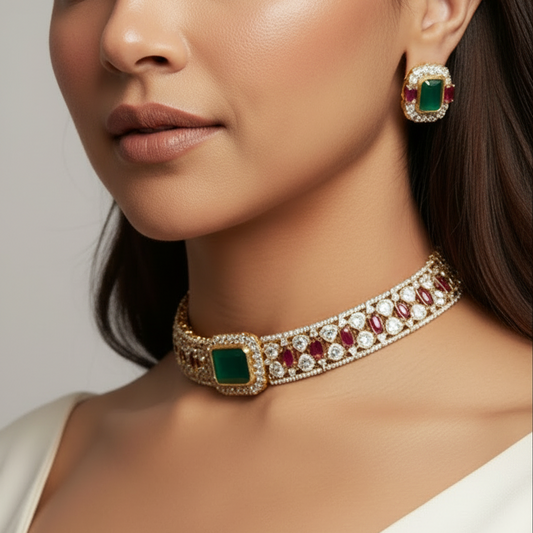 Yamini Polki Choker set