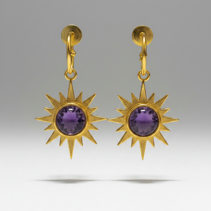 Glam SunCharm Necklace set