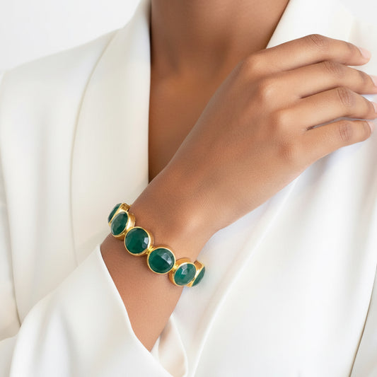 Green Kiran Hand cuff