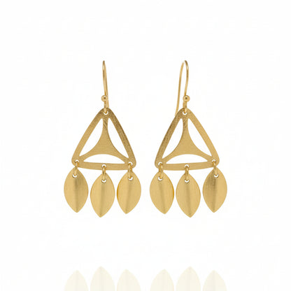 Glam Triangle earrings