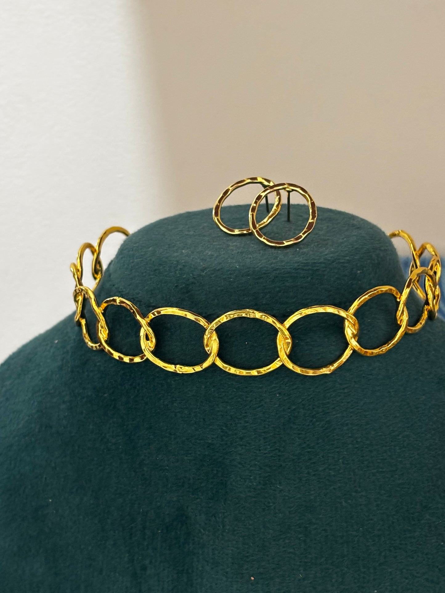 Glam Link Choker set