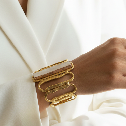 Luna Handcuff Bracelet