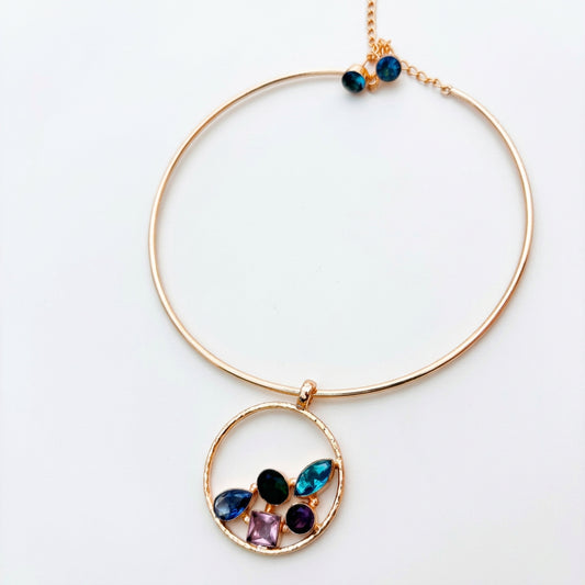 Glam Glint Hasli Necklace