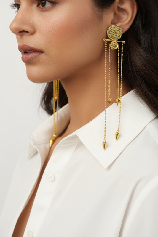 Glam Paloma Tassel earrings