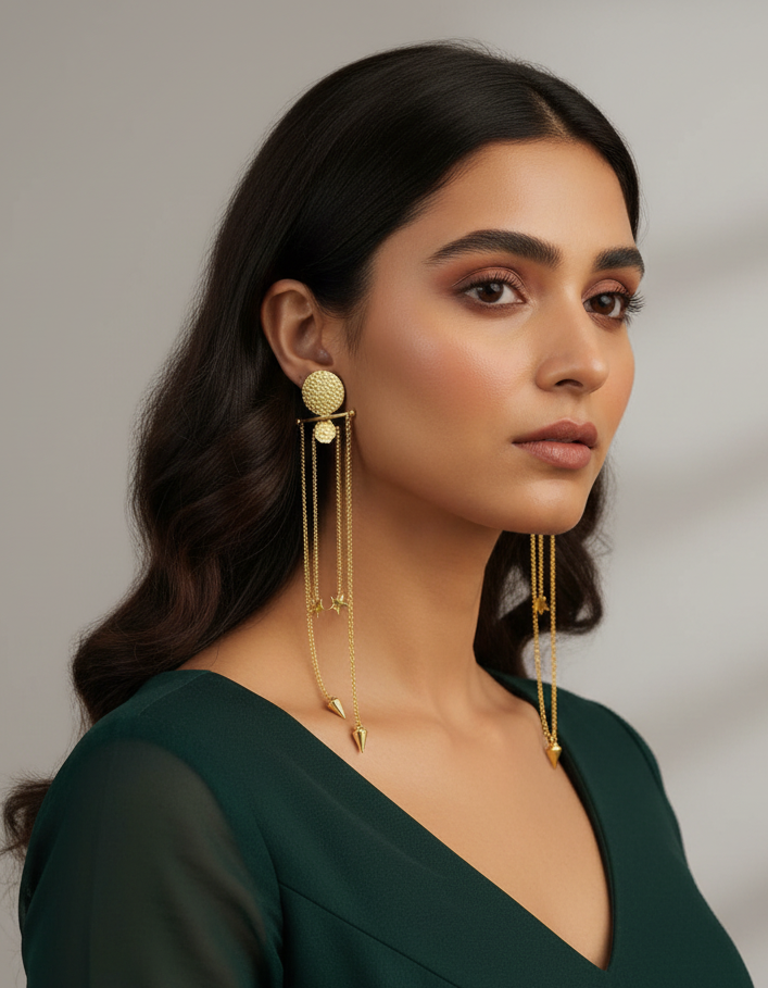 Glam Paloma Tassel earrings