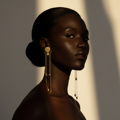 Glam Paloma Tassel earrings