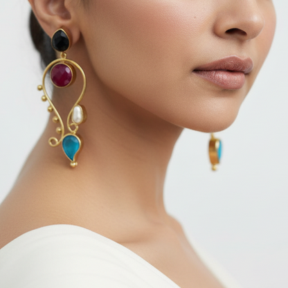 Glam Lantern Earrings