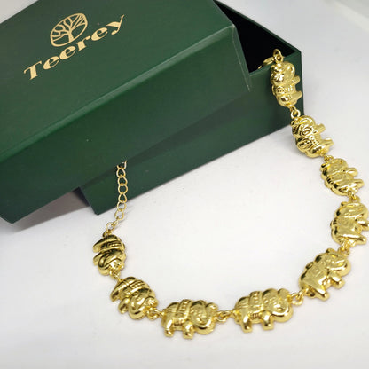 Tusker necklace