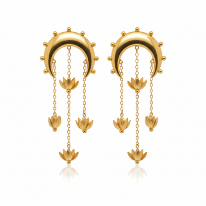 Glam Cascade Earrings